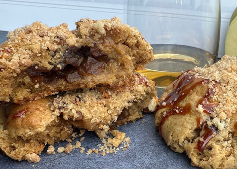apple & brandy crumble. gf